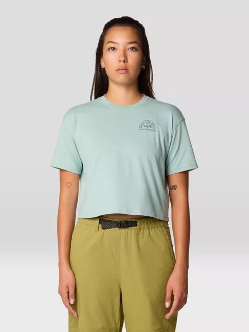 Mountain Hardwear Seek Floral Boxy Crop Short Sleeve Women's
