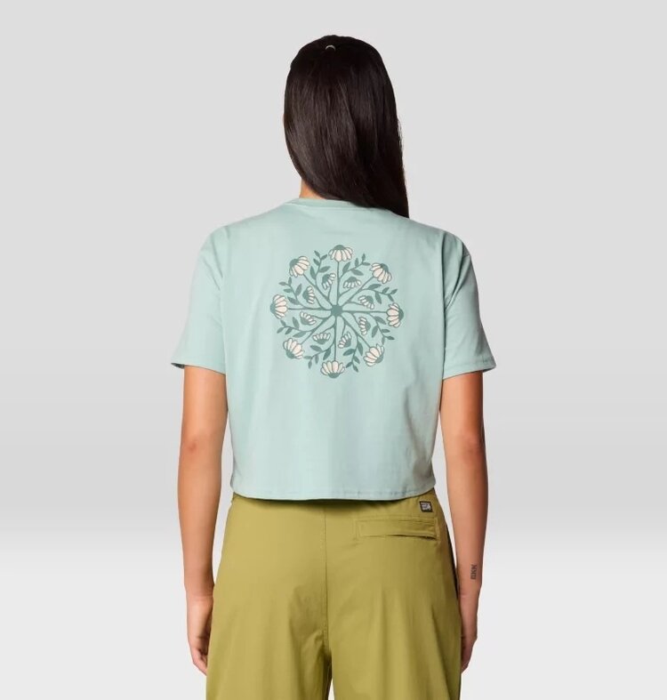 Mountain Hardwear Seek Floral Boxy Crop Short Sleeve Women's