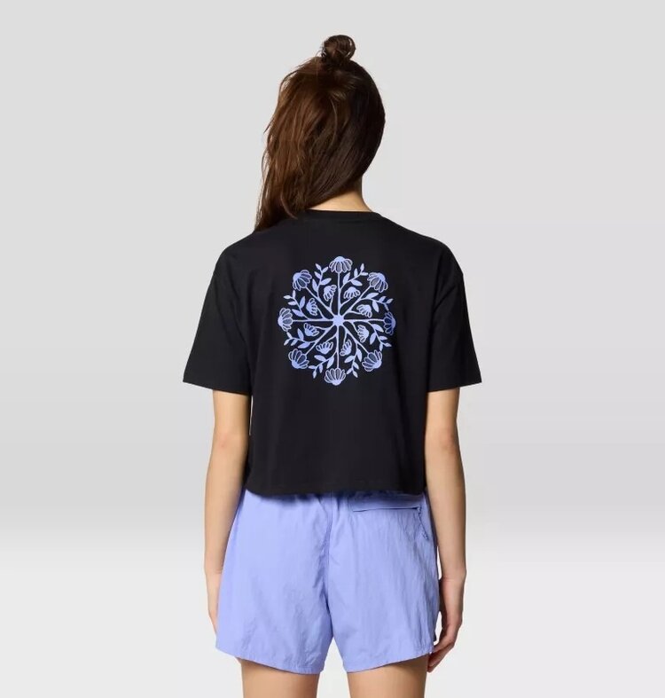 Mountain Hardwear Seek Floral Boxy Crop Short Sleeve Women's