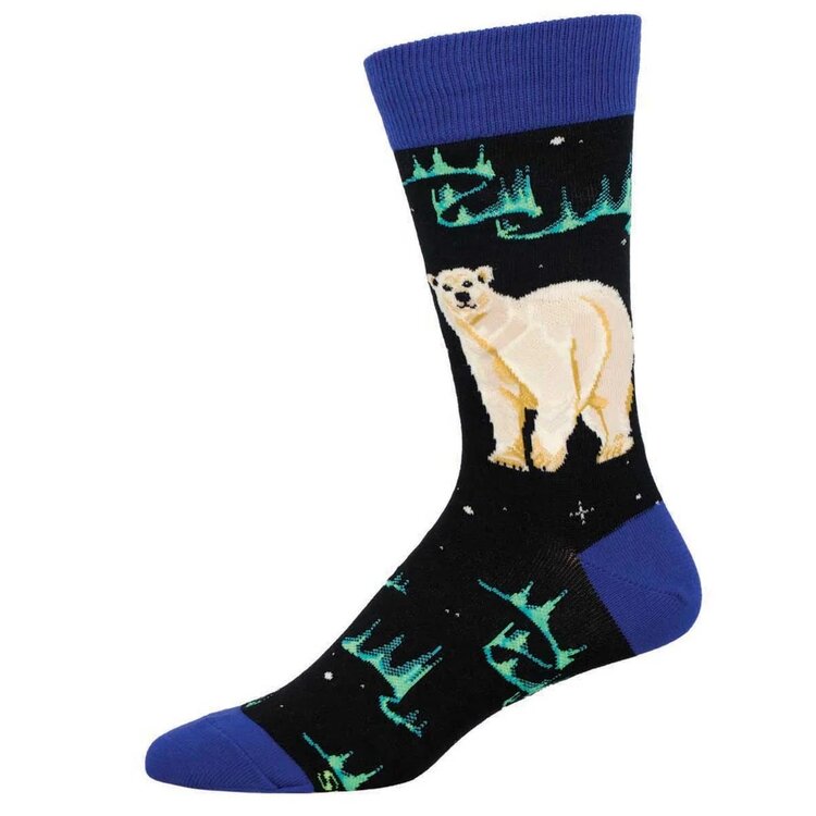 Sock Smith Men's Graphic Cotton Crew