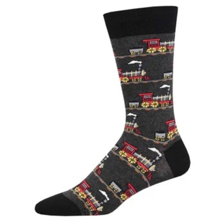 Sock Smith Men's Graphic Cotton Crew