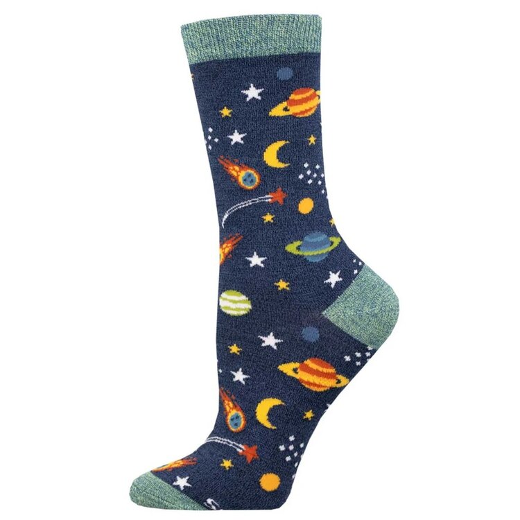 Sock Smith Women's Graphic Bamboo Crew