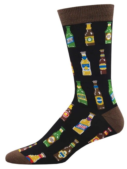 Sock Smith Men's Graphic Bamboo Crew