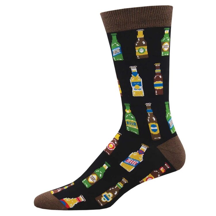 Sock Smith Men's Graphic Bamboo Crew