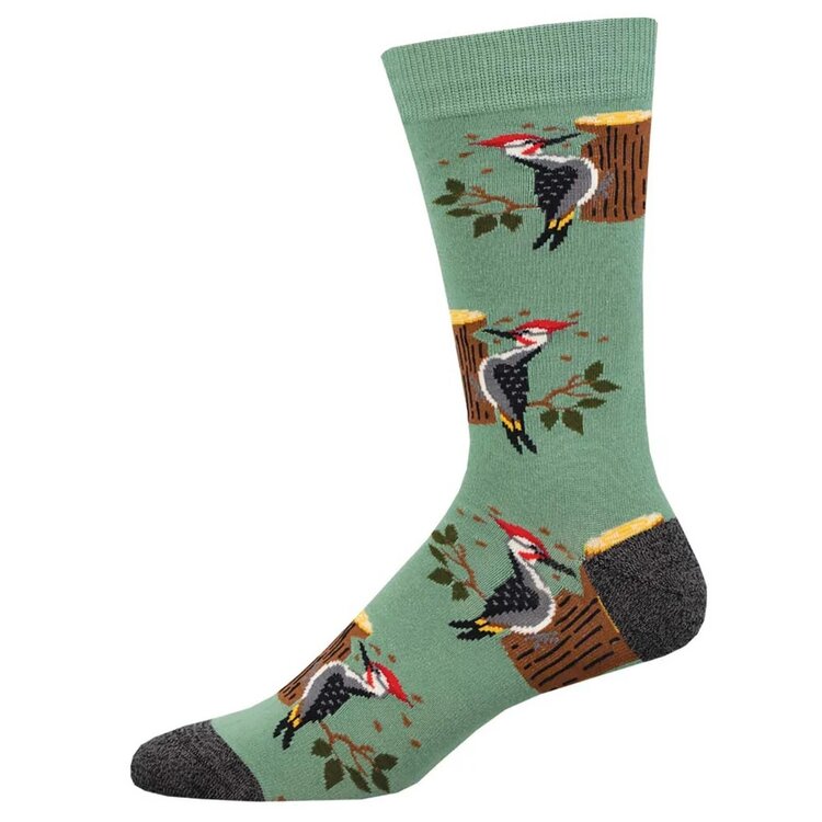 Sock Smith Men's Graphic Bamboo Crew
