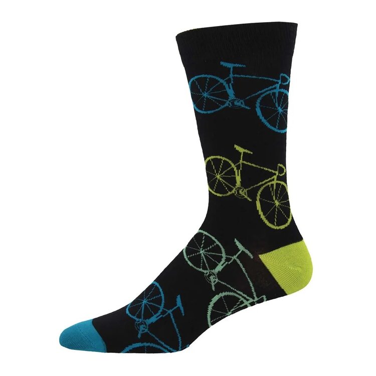 Sock Smith Men's Graphic Bamboo Crew