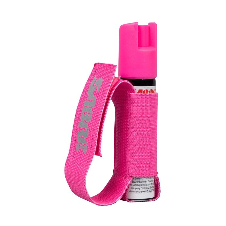 Kodiak Sabre 22g Gog repellent with hand strap Pink