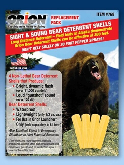 Kodiak Bear Aerial deterrent replacement shell pack of 4