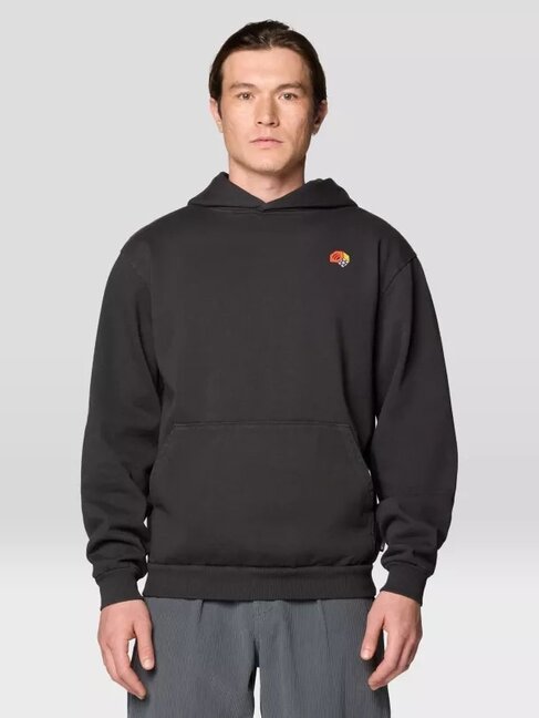 Mountain Hardwear Men's Tri Color Logo Garment Dyed Hoody