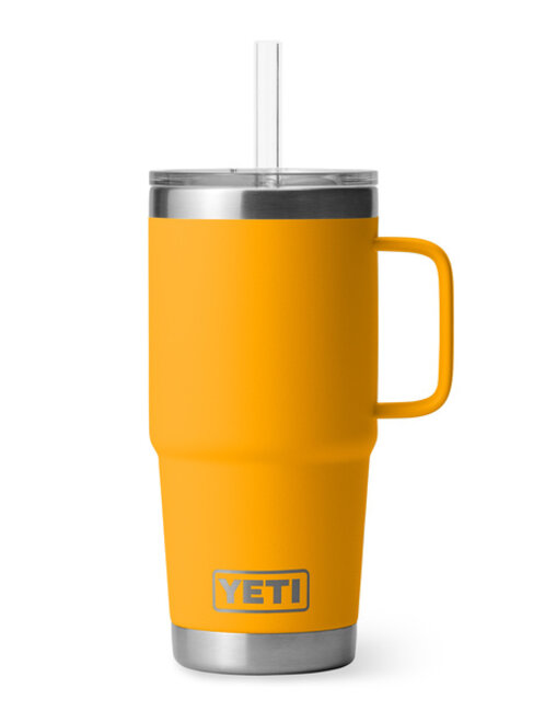 Yeti Rambler 25oz Straw Mug