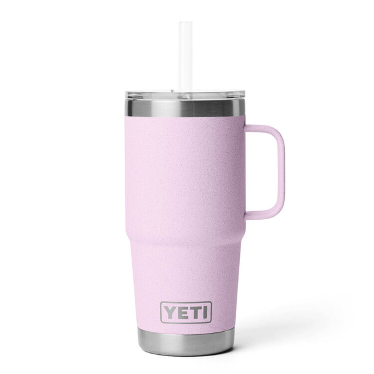 Yeti Rambler 25oz Straw Mug