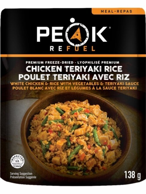 ICO Distributors Peak Refuel Meals chicken Teriyaki Rice