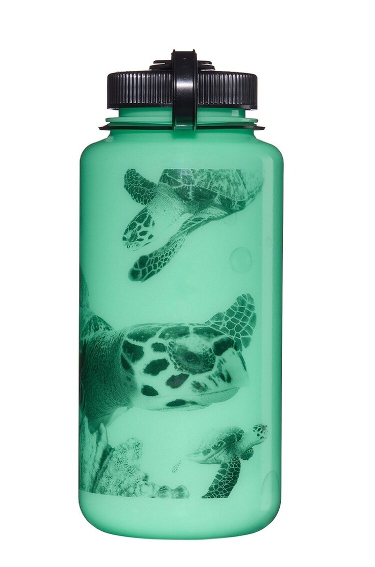 Red Pine Nalgene 32oz Glow in the Dark Wide Mouth Bottle