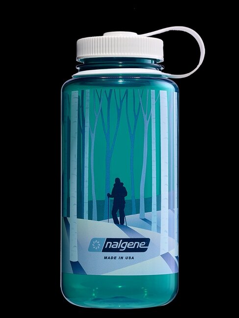 Red Pine Nalgene Landscape 32oz Wide Mouth Bottle
