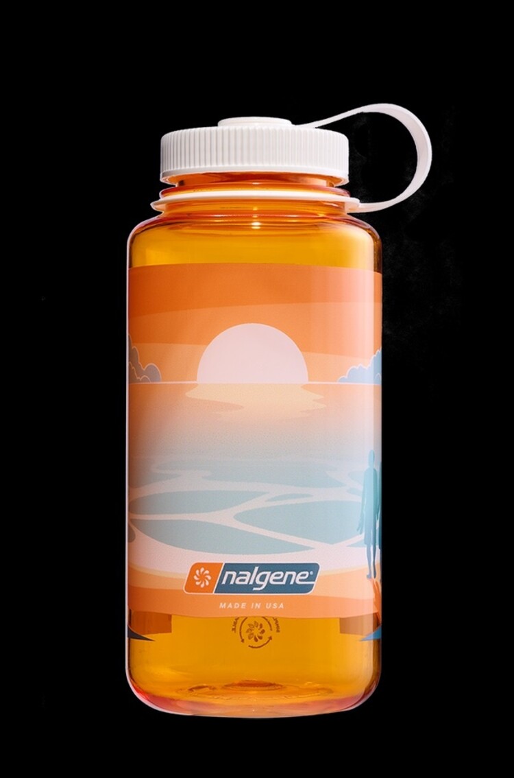 Red Pine Nalgene Landscape 32oz Wide Mouth Bottle