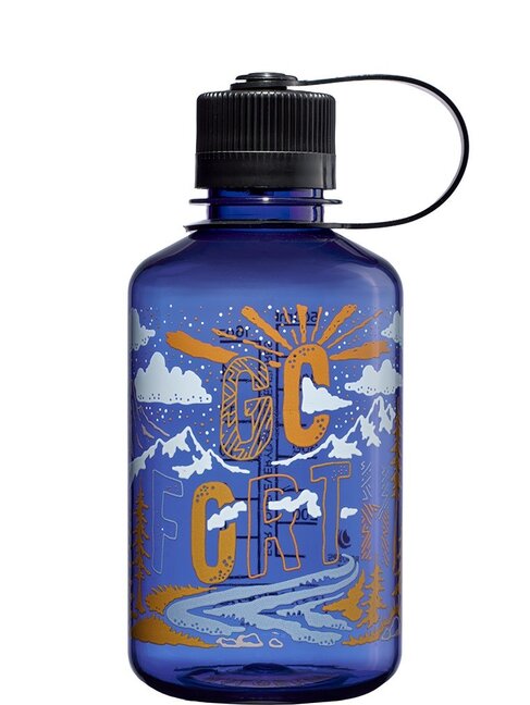 Red Pine Nalgene 16oz Outdoor Narrow Mouth Bottle