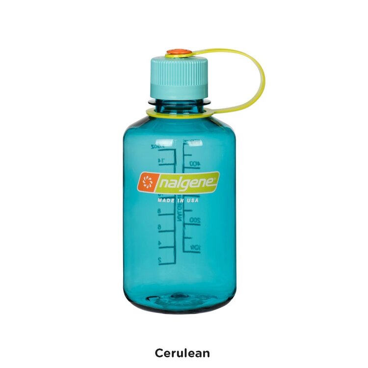 Red Pine Nalgene 16oz Narrow Mouth Sustain Bottle
