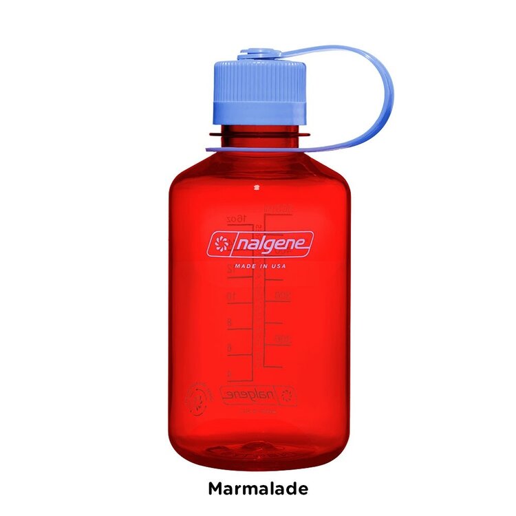 Red Pine Nalgene 16oz Narrow Mouth Sustain Bottle