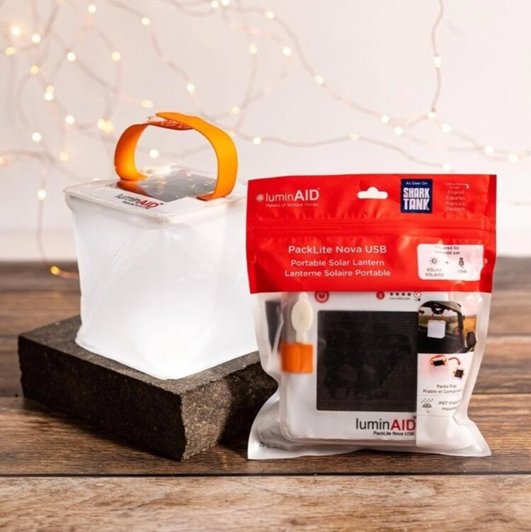 Red Pine Luminaid Nova USB Lantern