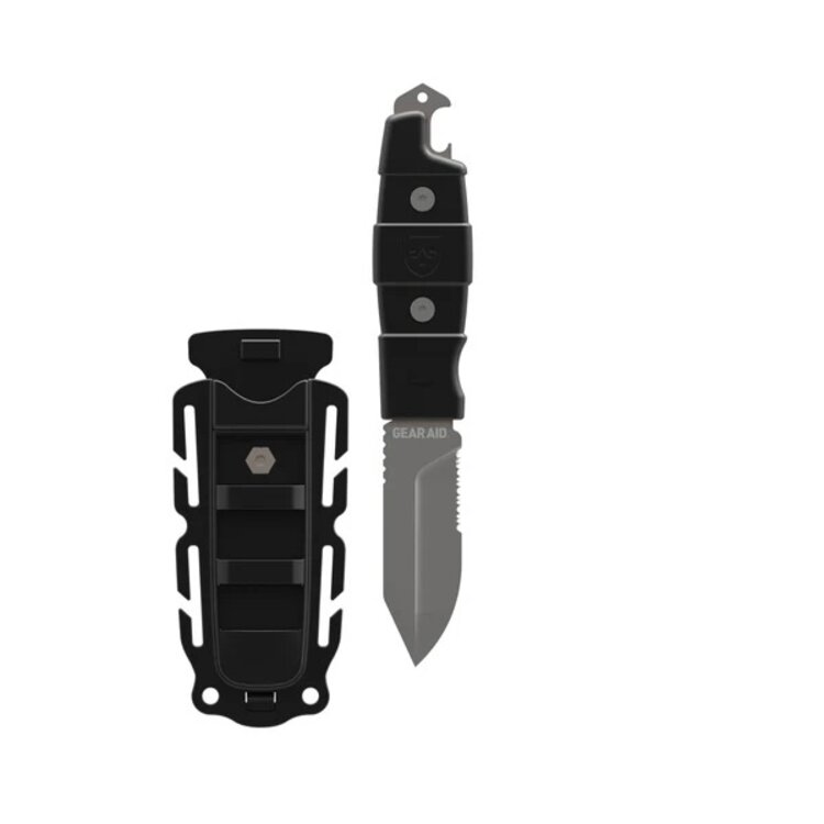 Coghlans Buri Drop Point Knife Black