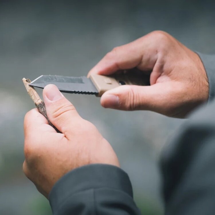 Coghlans Kotu Tanto Poiny Knife Coyote