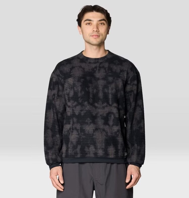 Mountain Hardwear Summit Grid Big Grid Pullover Crew Men's
