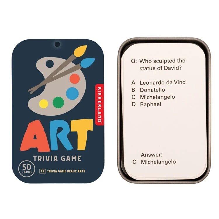 KIKKERLAND Art Trivia