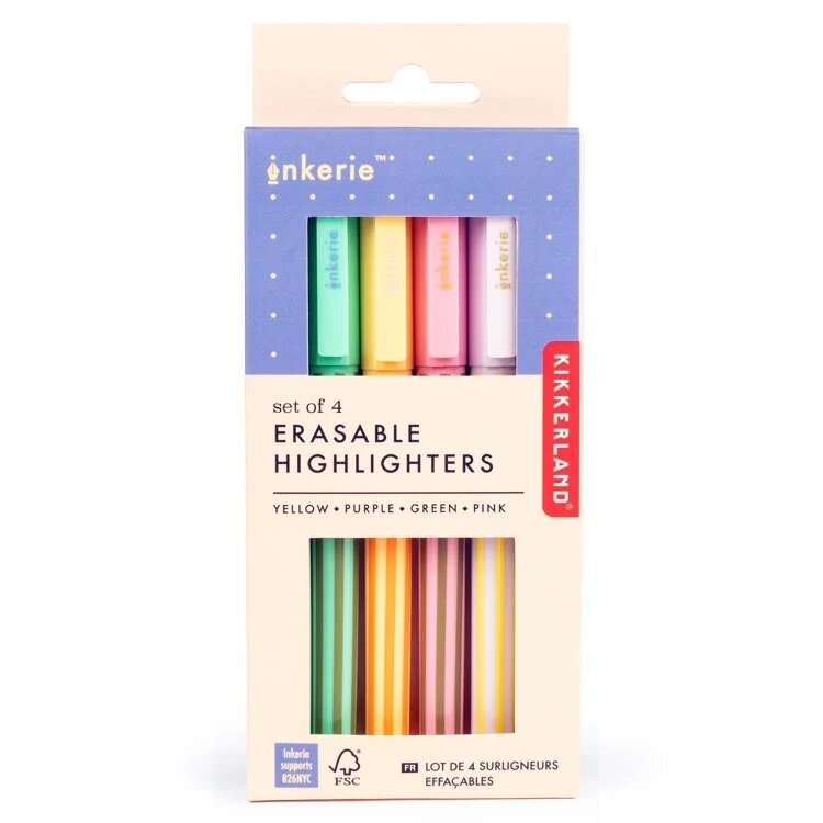KIKKERLAND Erasable Highlighters
