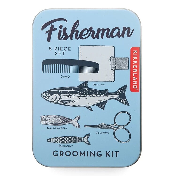 KIKKERLAND Fisherman Grooming Kit