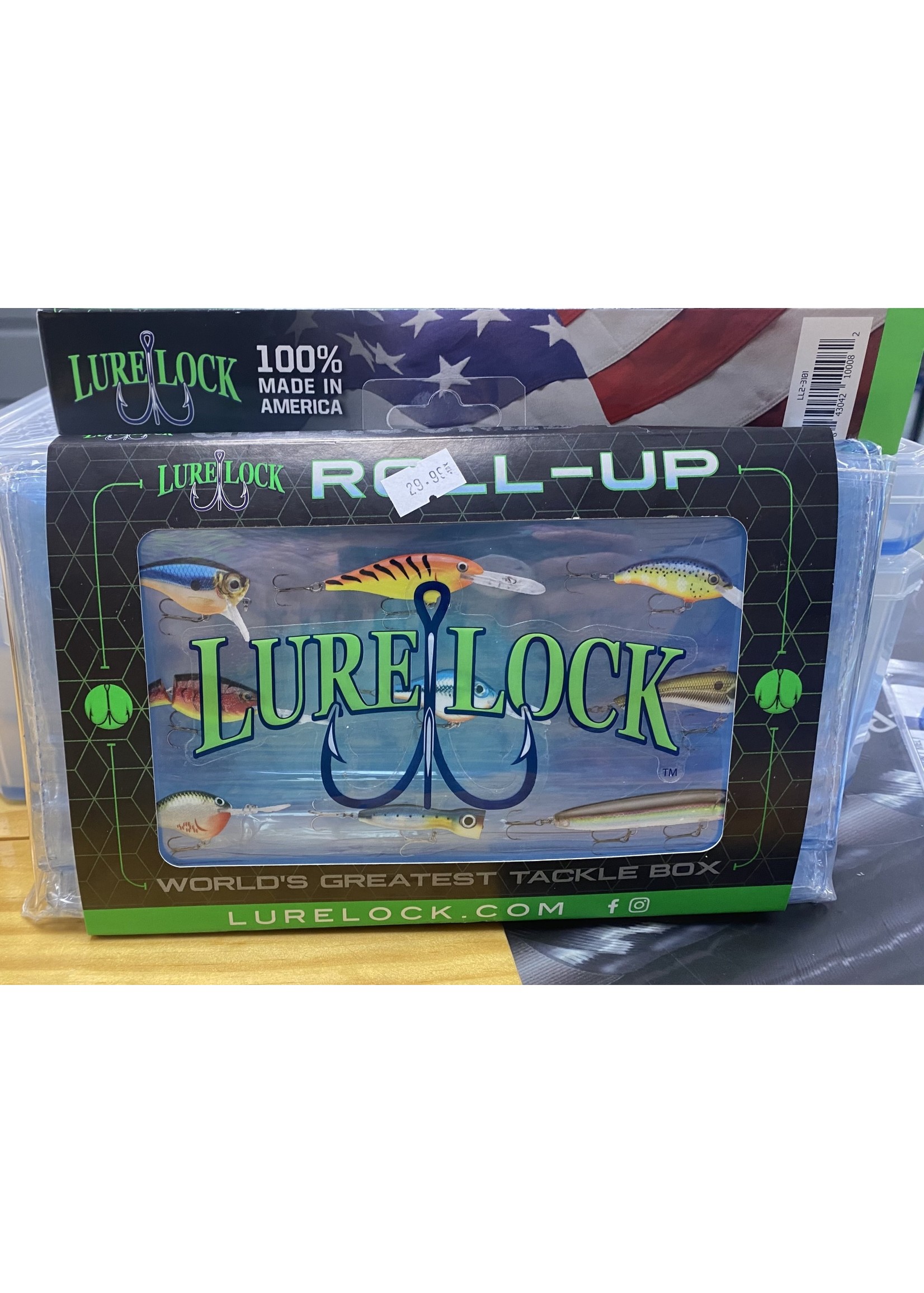 LURE LOCK Lure Lock Clear Roll Up Bag - Rugged Shoal Outfitters