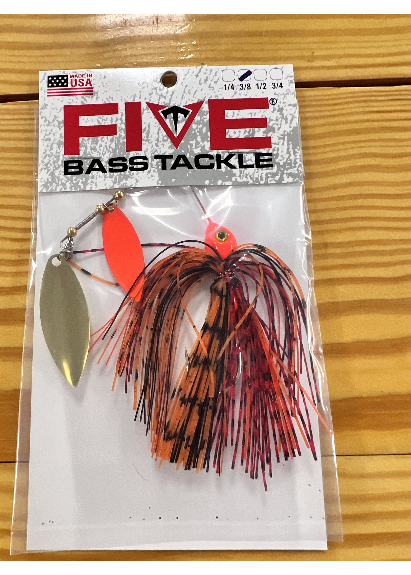 FIVE BASS TACKLE WILLOW BLADE SPINNERBAIT Rugged Shoal Outfitters