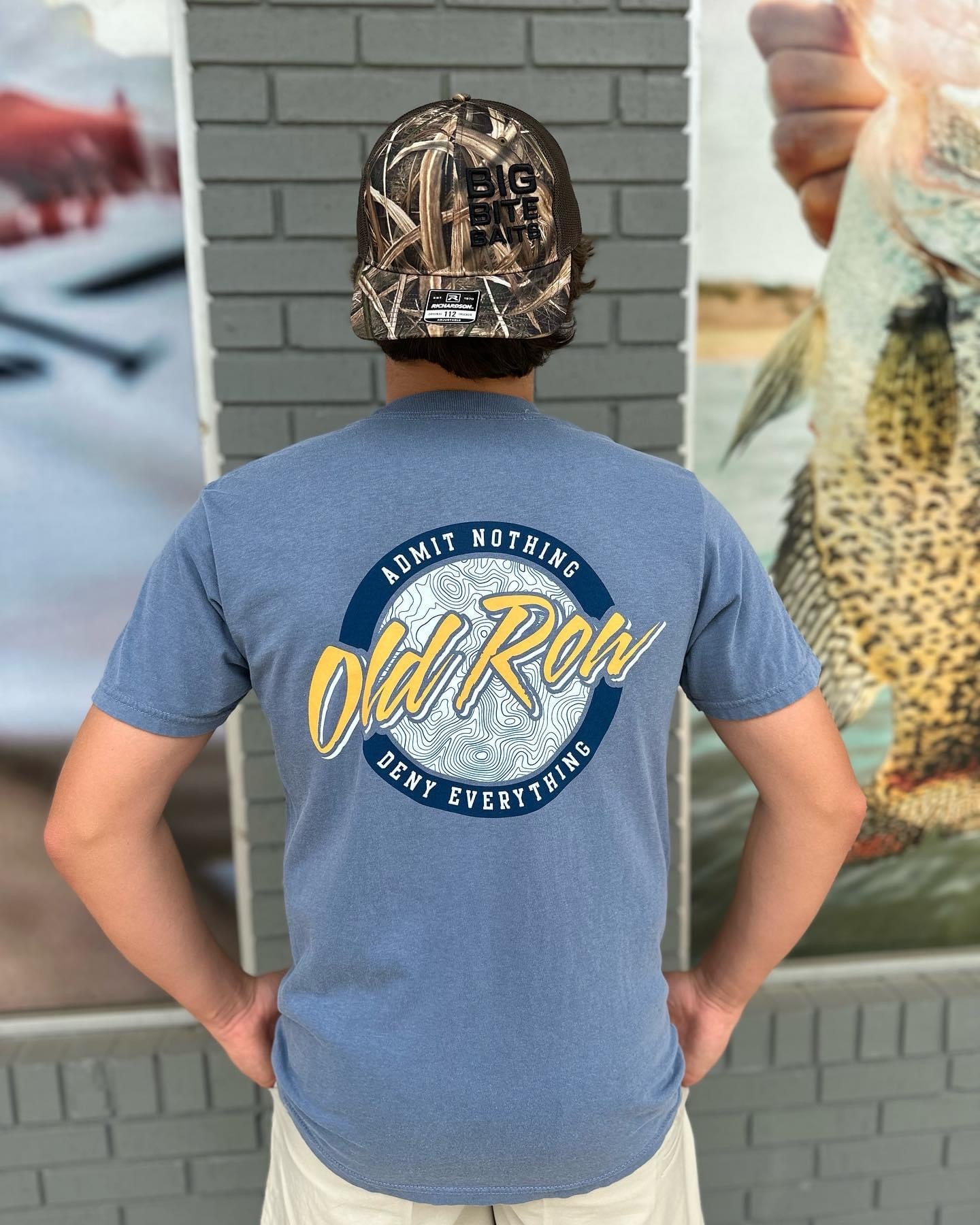 OLD ROW CIRCLE LOGO POCKET TEE Rugged Shoal Outfitters