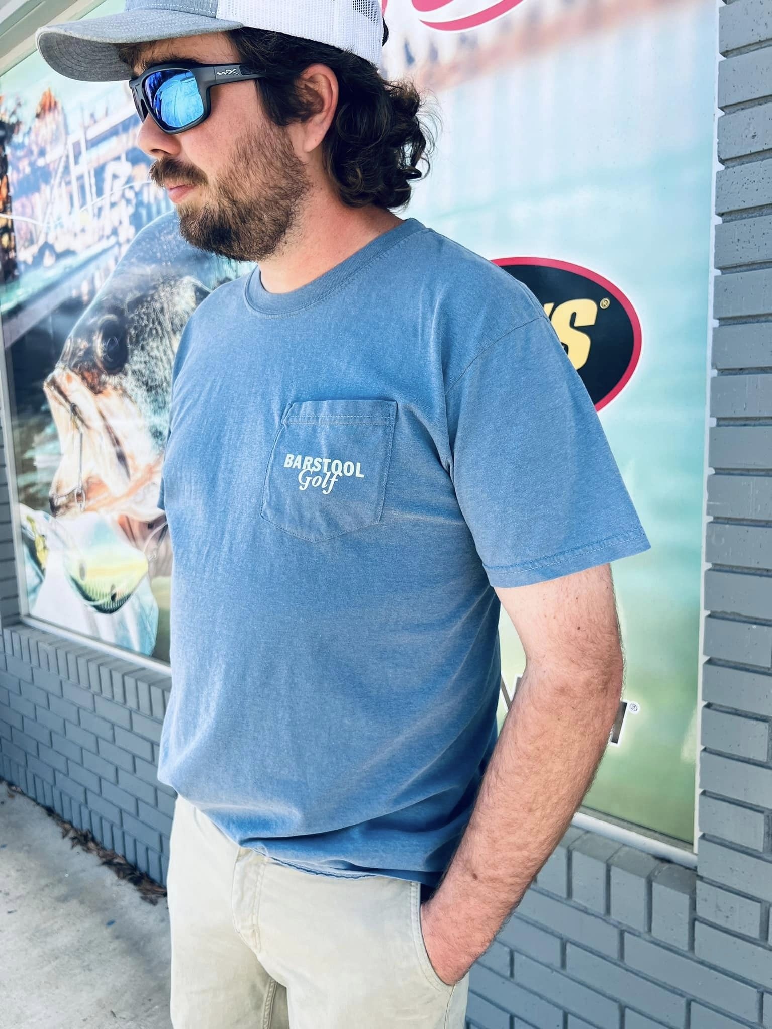 BARSTOOL GOLF POCKET TEE Rugged Shoal Outfitters
