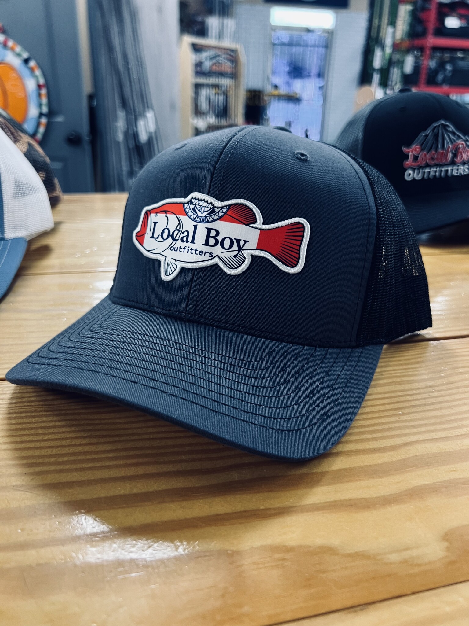 LOCAL BOY BASS PATCH Rugged Shoal Outfitters