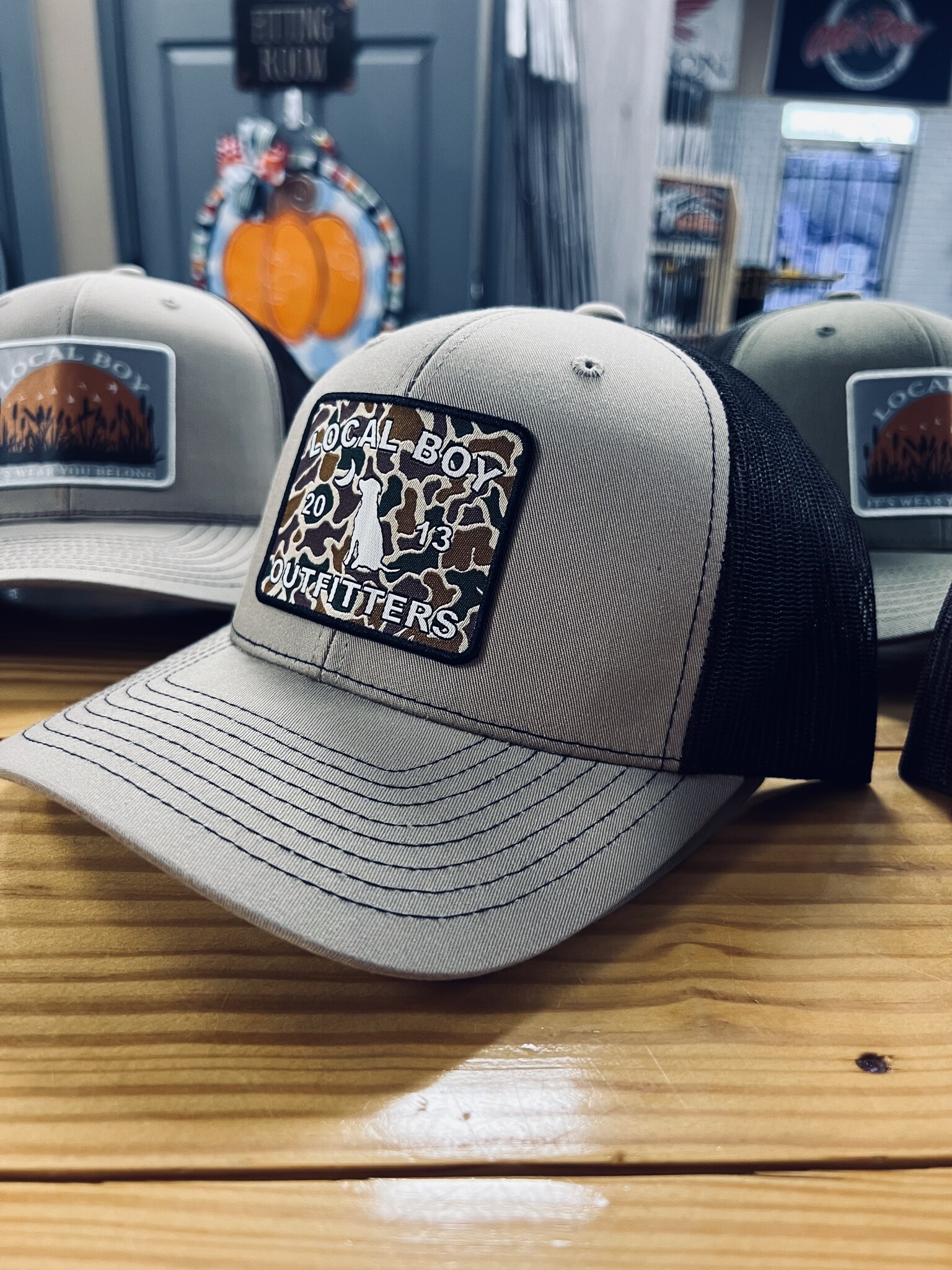 LOCAL BOY OLD SCHOOL PATCH HAT Rugged Shoal Outfitters
