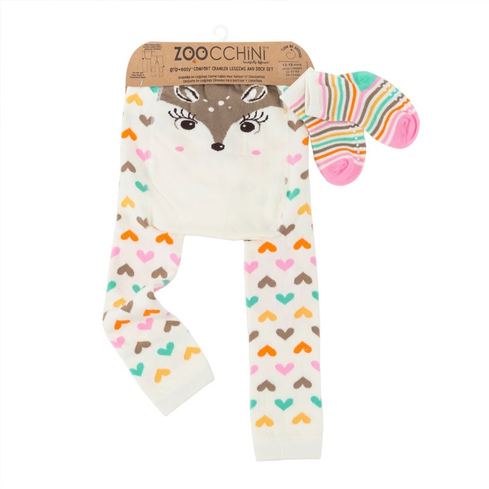 ZOOCCHINI ZOOCCHINI COMFORT CRAWLER LEGGING & SOCK SET