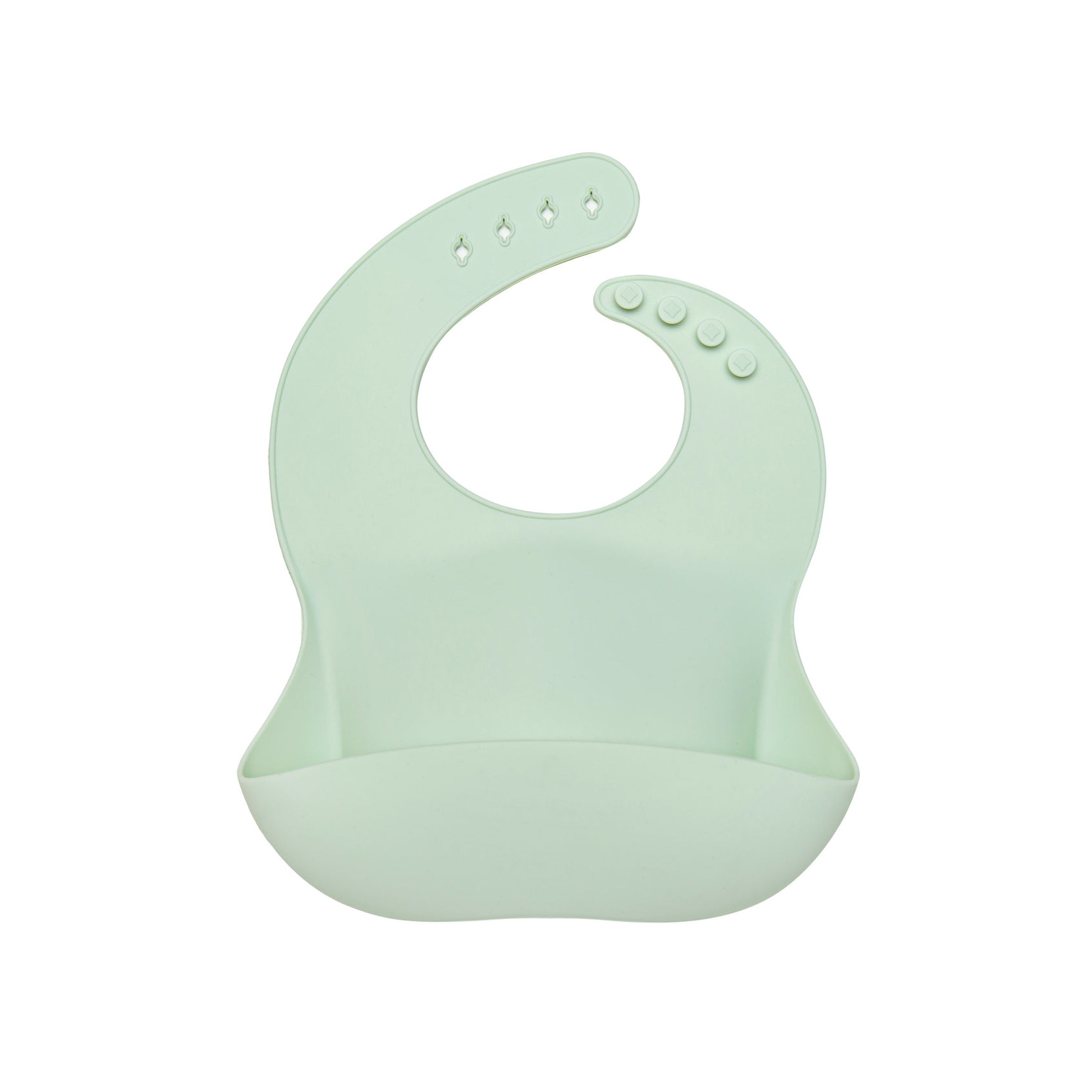 LOULOU LOLLIPOP LOULOU LOLLIPOP SILICONE BIB - SOLID