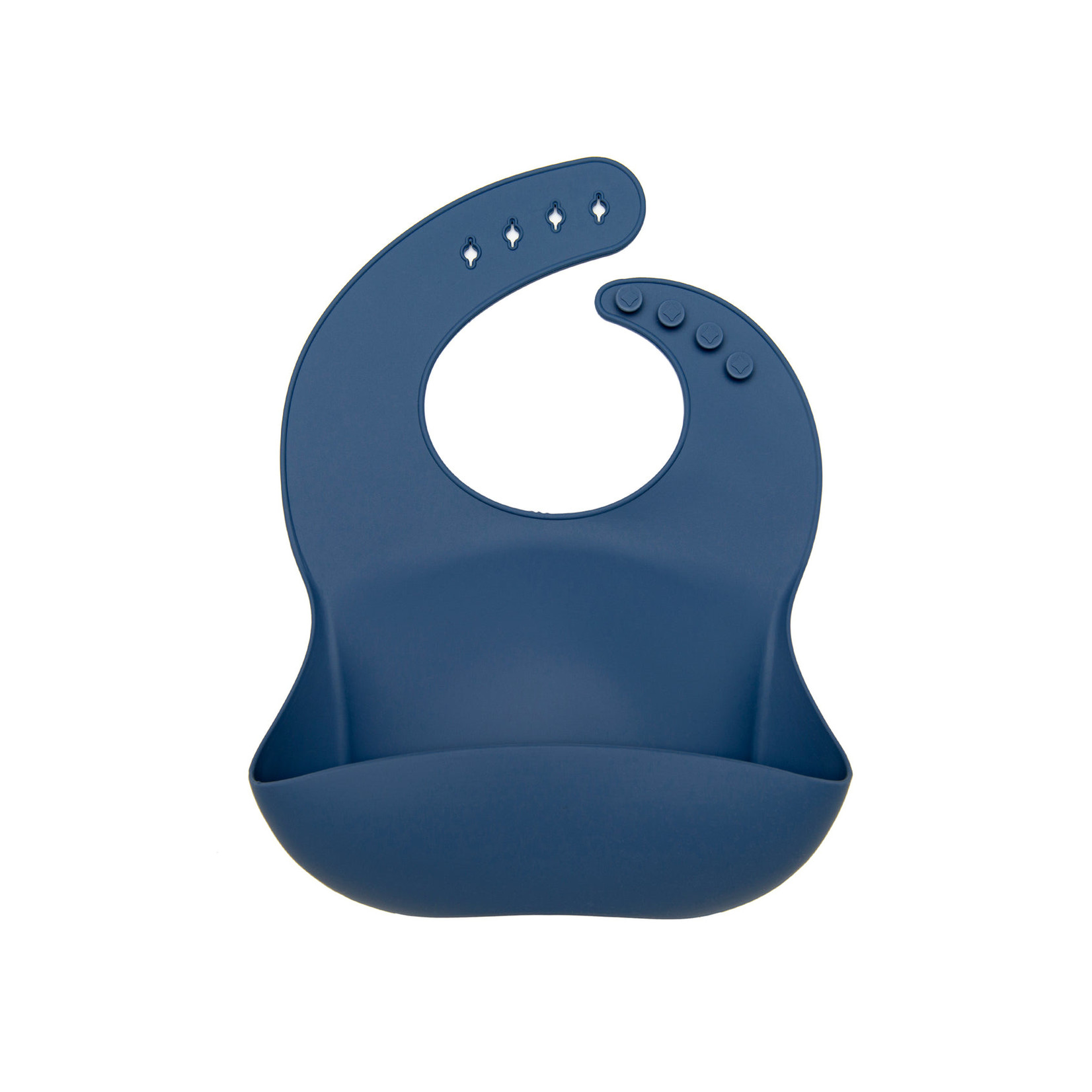 LOULOU LOLLIPOP LOULOU LOLLIPOP SILICONE BIB - SOLID