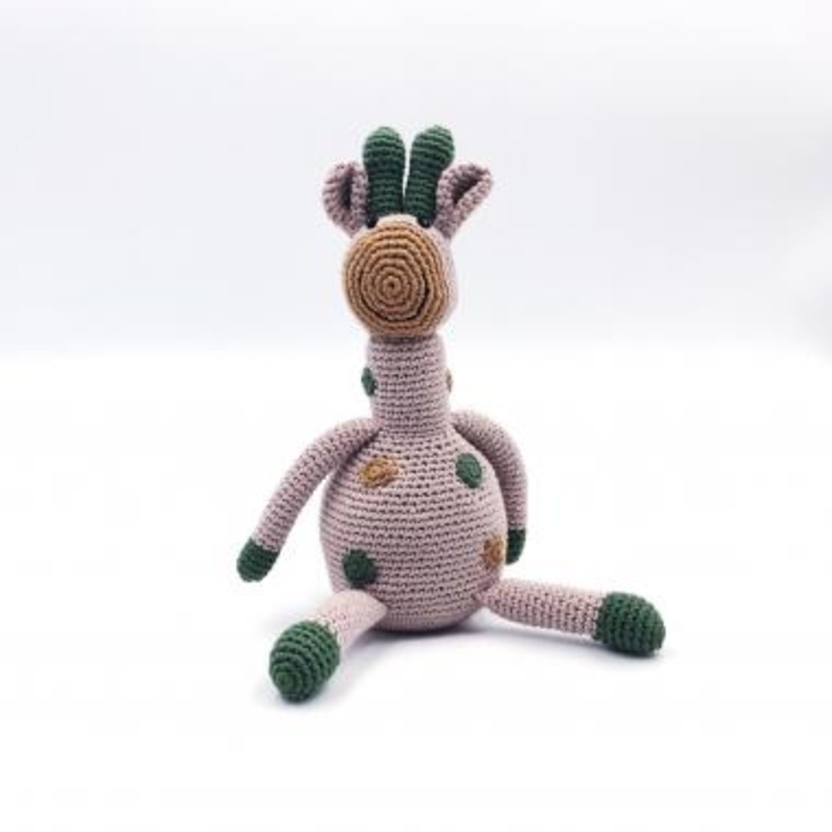 PEBBLE PEBBLE GIRAFFE RATTLE