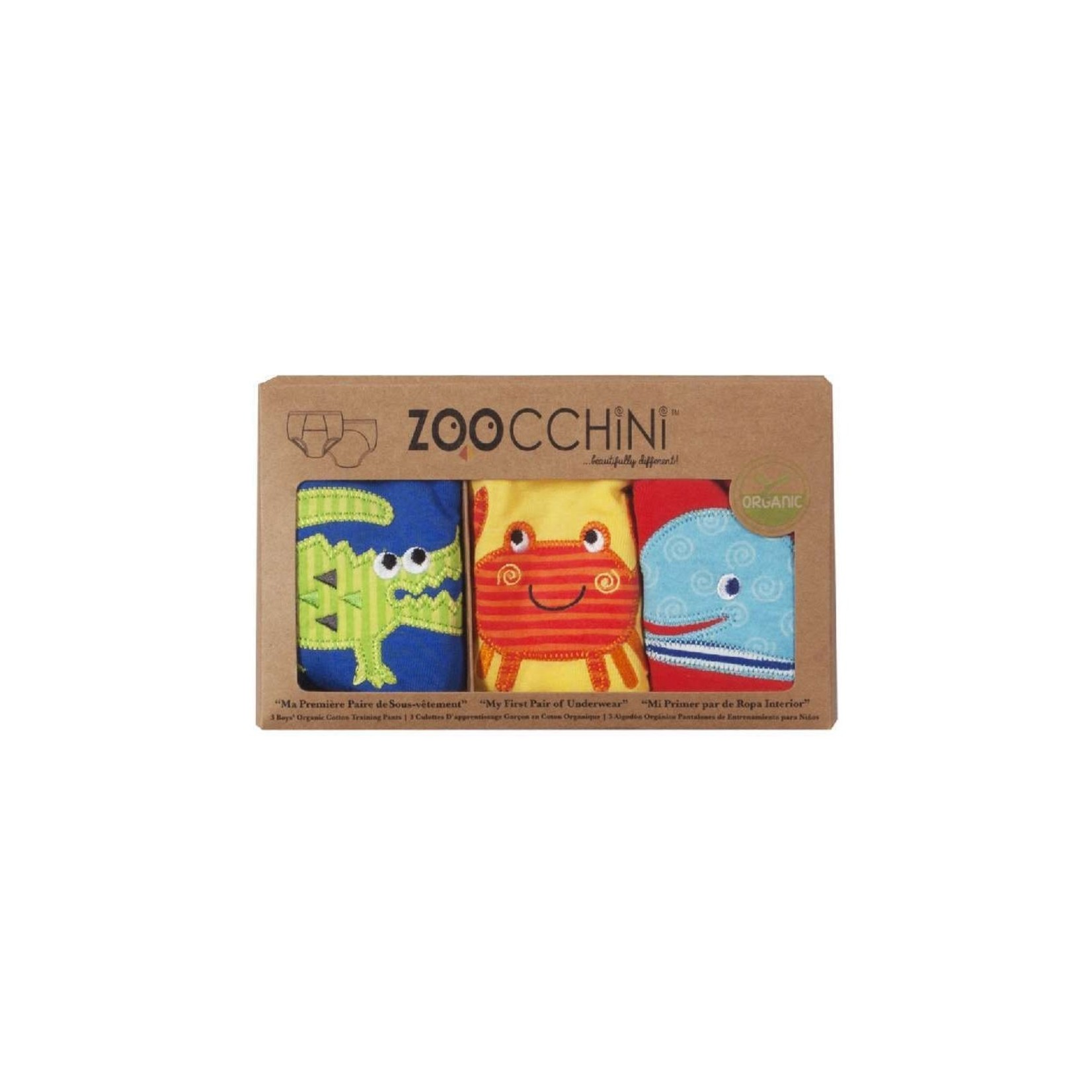 ZOOCCHINI ZOOCCHINI ORGANIC COTTON TRAINING PANTS