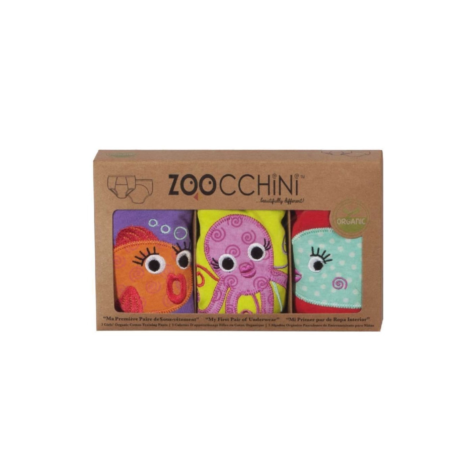 ZOOCCHINI ZOOCCHINI ORGANIC COTTON TRAINING PANTS