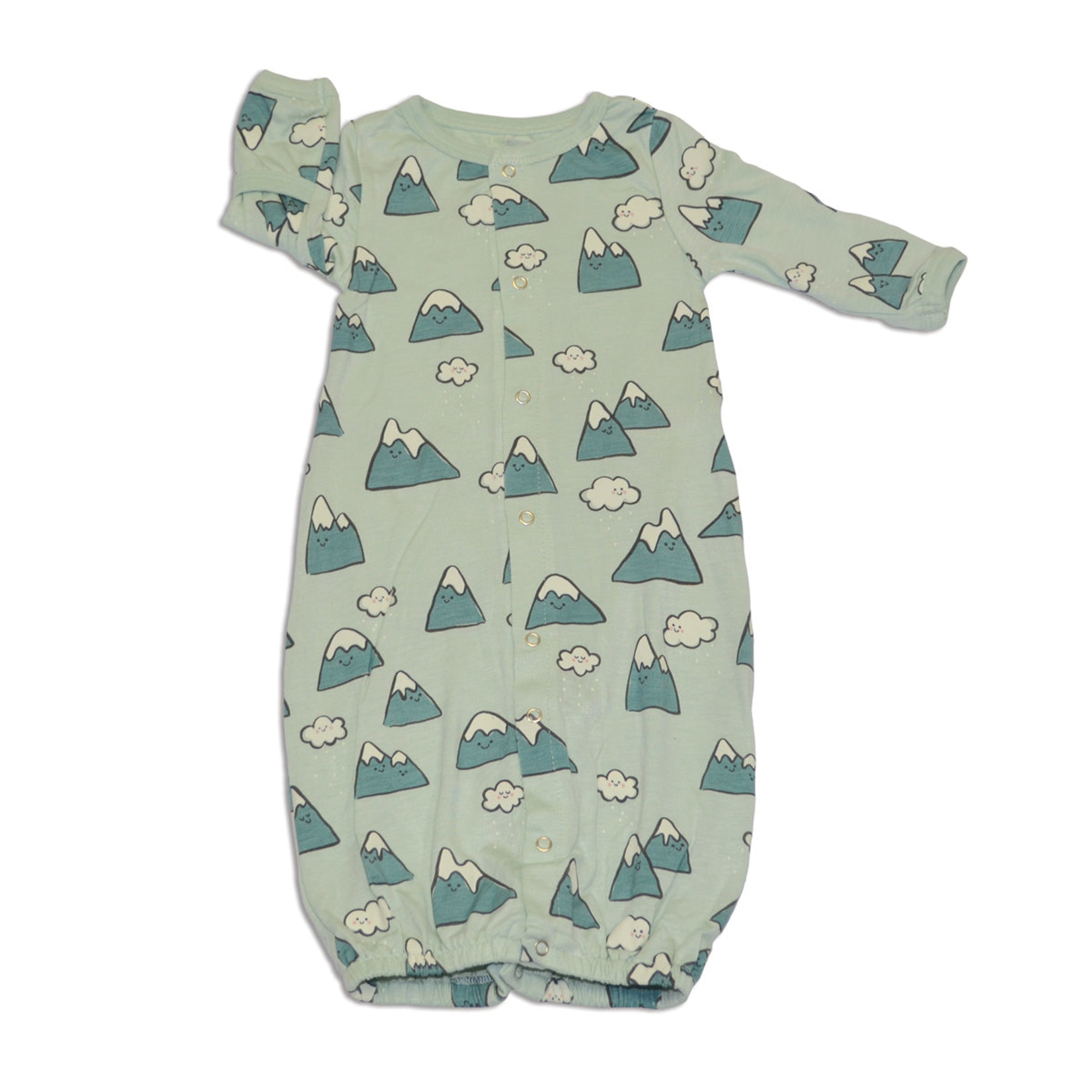 SILKBERRY BABY BAMBOO LONG SLEEVE ONESIE - Folk & Whimsy