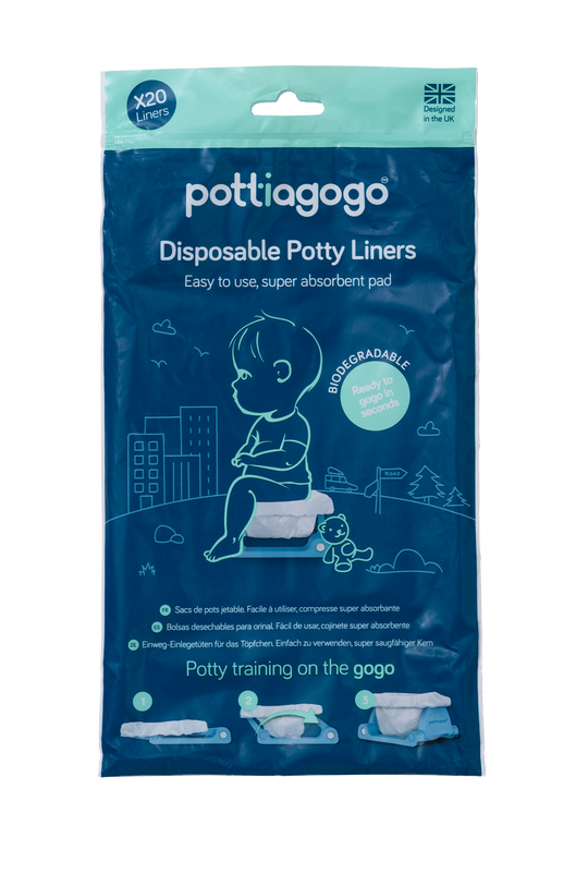 POTTIAGOGO DISPOSABLE POTTY LINERS Folk & Whimsy