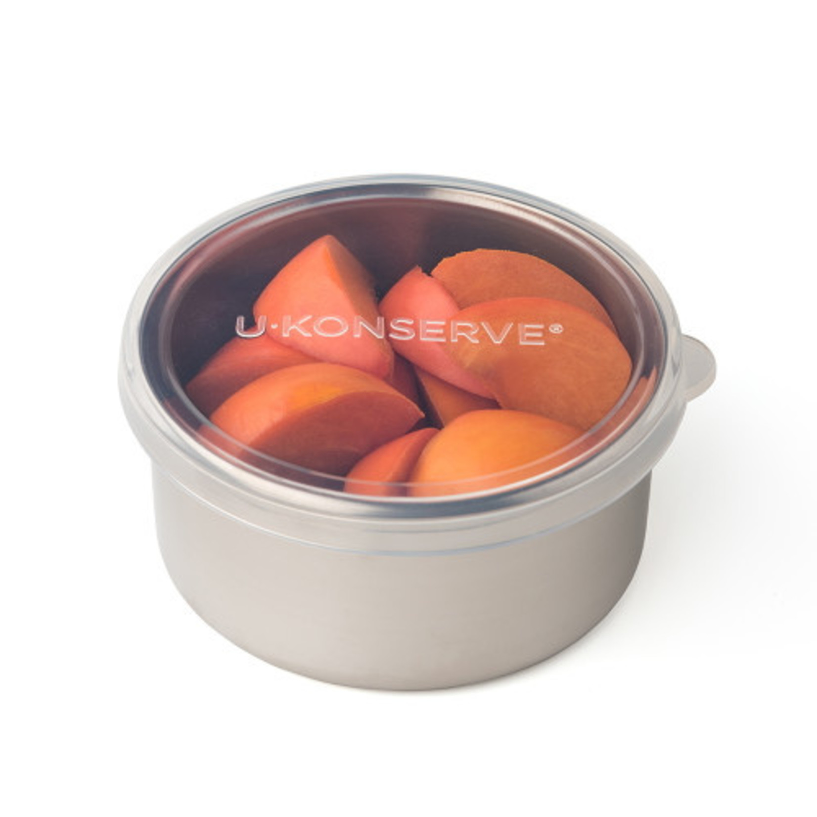 UKONSERVE UKONSERVE ROUND FOOD STORAGE CONTAINER WITH LID 9 OZ