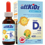 ALLKIDZ ALLKIDZ VITAMIN D3 DROPS 25ML