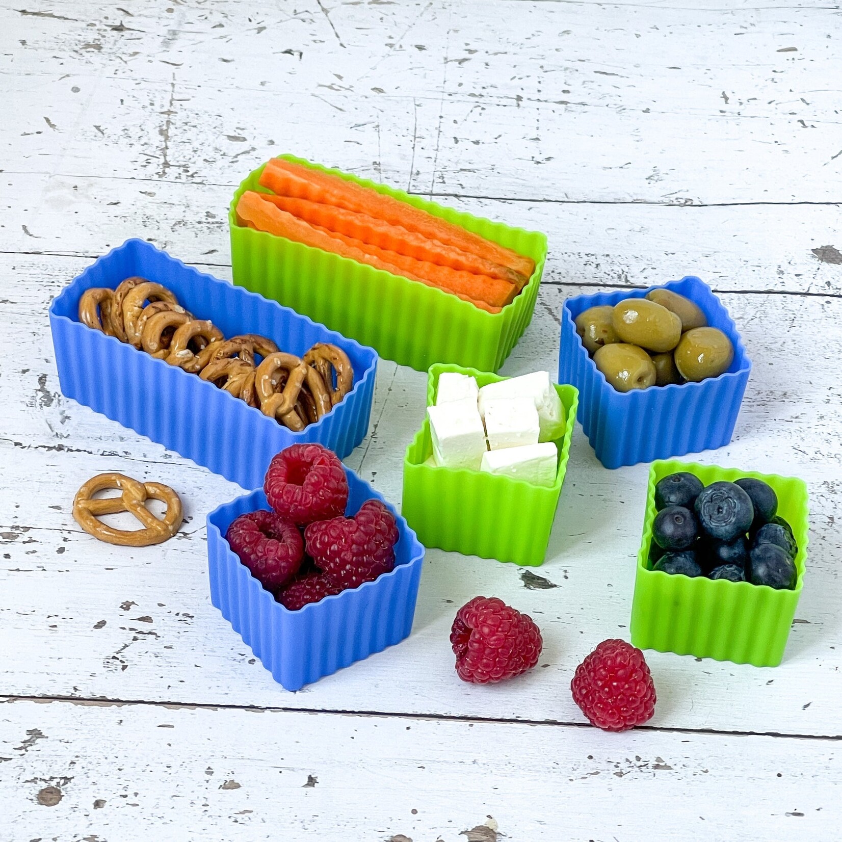 YUMBOX YUMBOX MINI SILICONE BENTO CUPS 6PK