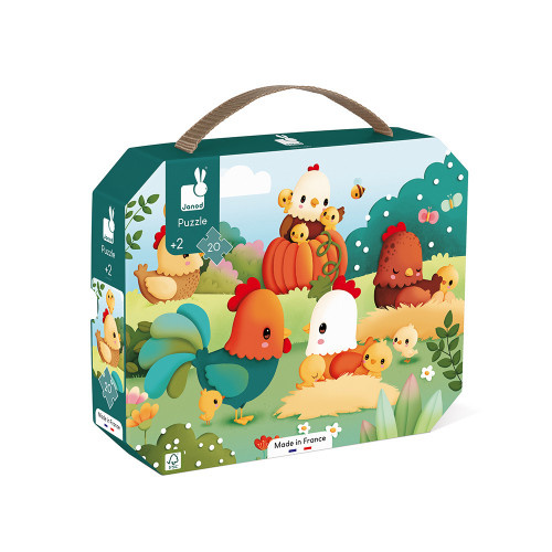 Janod Puzzle 20pc - Nature Picture
