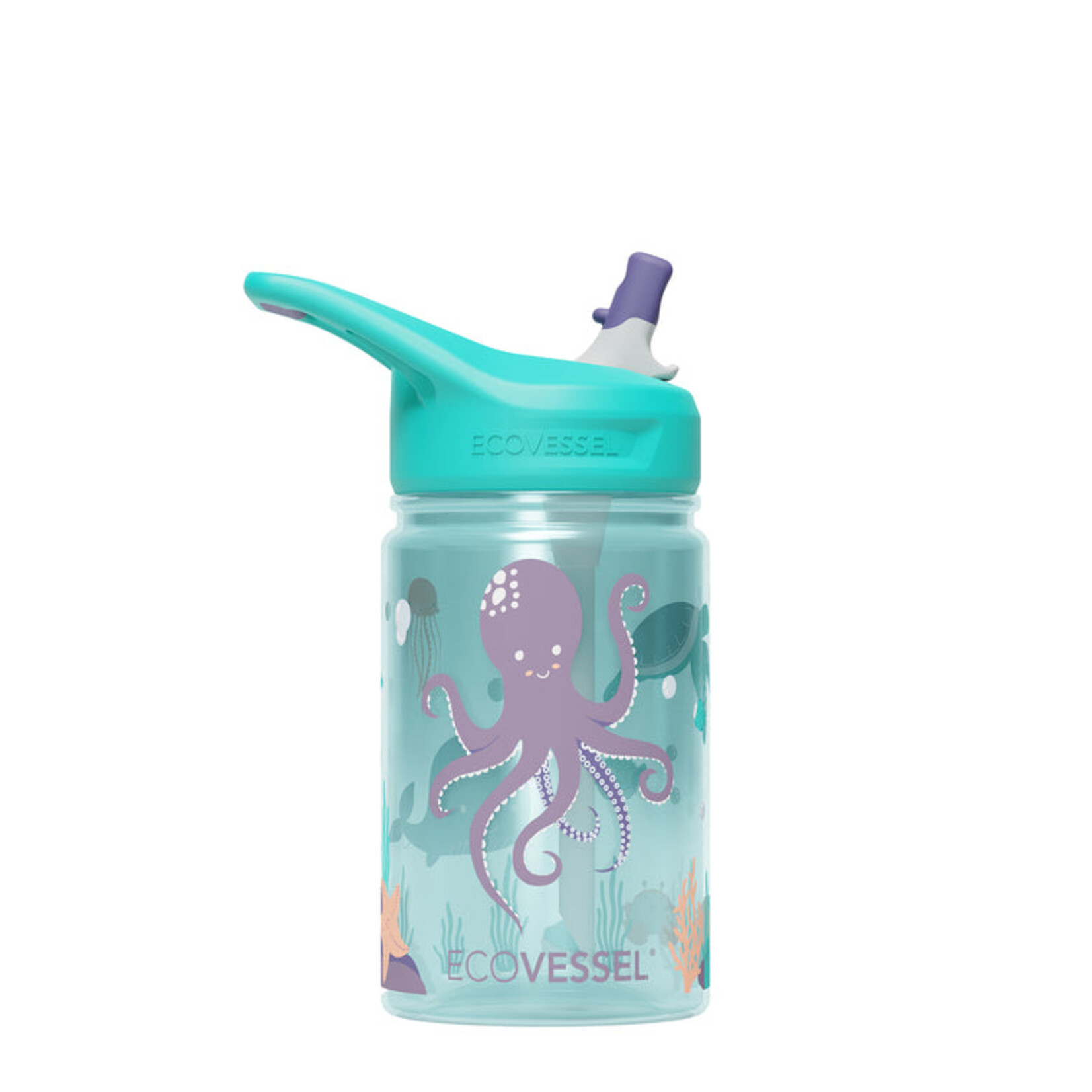 ECOVESSEL ECOVESSEL SPLASH KIDS WATER BOTTLE 12OZ