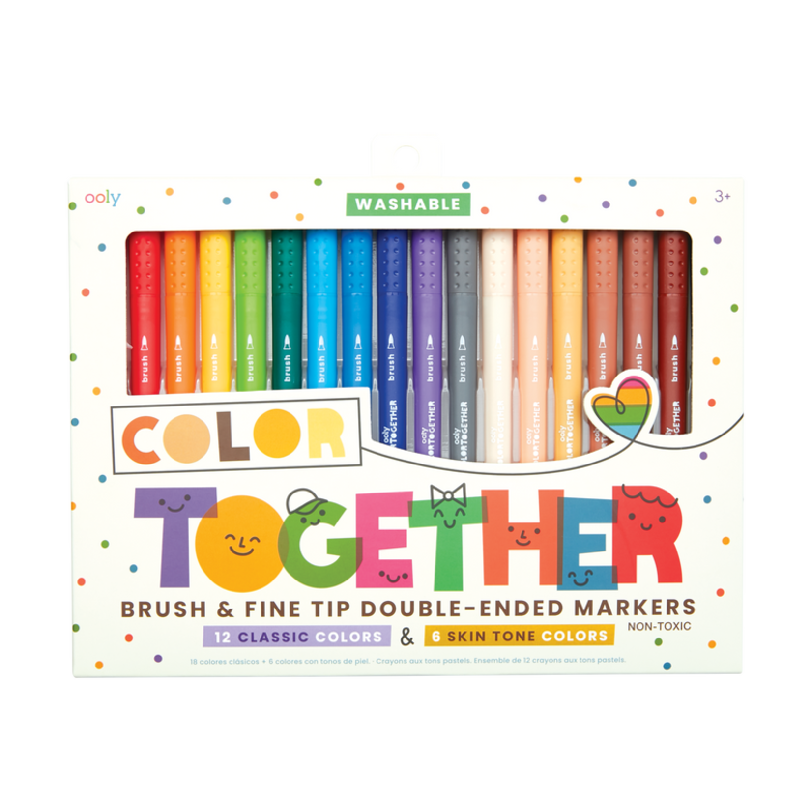 OOLY OOLY COLOR TOGETHER DOUBLE ENDED MARKERS