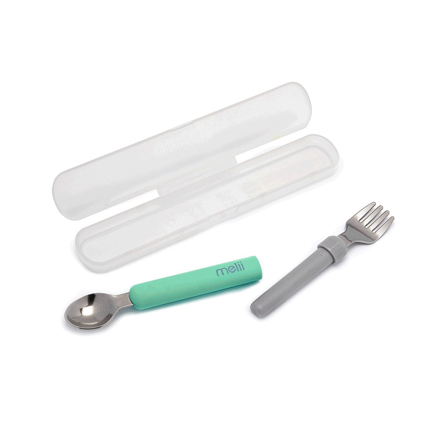 MELLI MELII SPORK ON THE GO - GREY MINT
